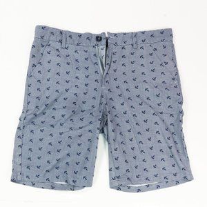 PUBLIC RECORD Mens Size W32 Chino Shorts Docker Anchor Regular Fit